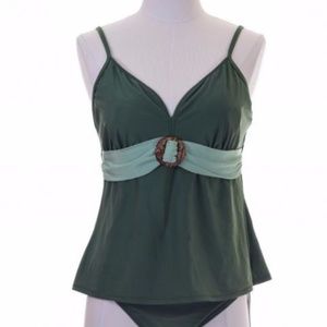 NWT Be Creative Size 14 Tankini Reversible Bottom